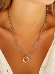Silver Lining Necklace
