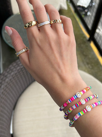 Smiley Rainbow Bracelet